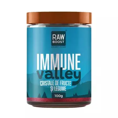 Cristale de fructe si legume Immune Valley, 100g, Rawboost