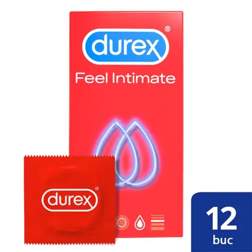 Durex Prezervative Feel Intimate, 12 bucati