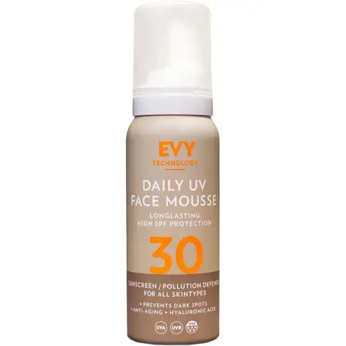 Spuma pentru fata cu SPF30 Daily UV, 75ml, Evy Technology