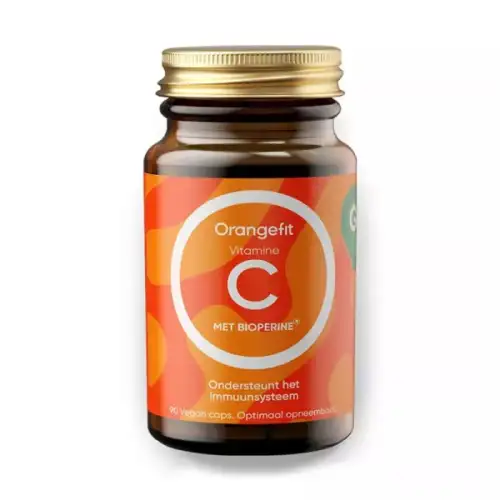 Vitamina C cu bioperine, 90 capsule, Orangefit