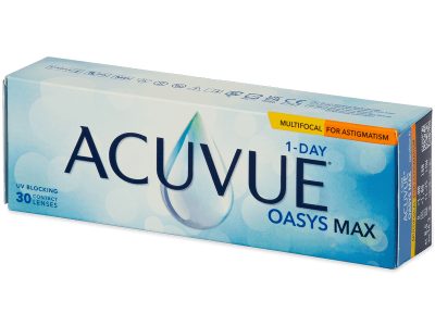 Acuvue Oasys Max 1-Day Multifocal for Astigmatism (30 lentile)