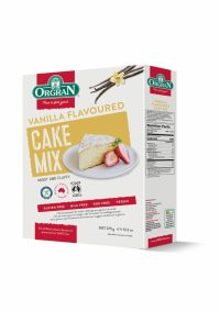 Amestec pentru tort de vanilie, 375g, Orgran
