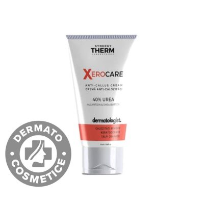 Crema anti-calozitati cu 40% uree Xerocare Dermatologist, 50ml, Synergy Therm