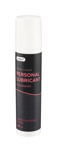 Dr.Max Lubrifiant pe baza de apa cu aroma de capsuni, 100ml