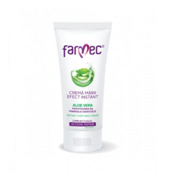 Farmec crema maini efect instant cu aloe vera 100 ml