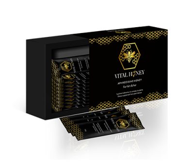 Miere afrodisiaca Vital Honey, 12 plicuri, Themra