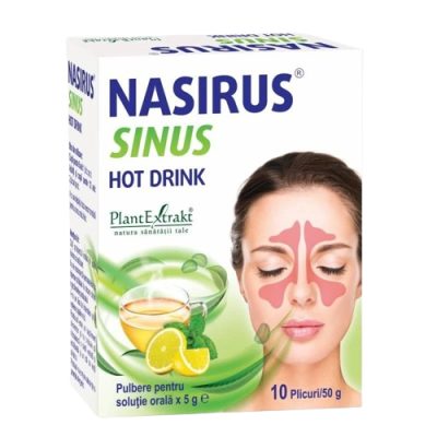 Nasirus Sinus Hot Drink, 10 plicuri, PlantExtrakt